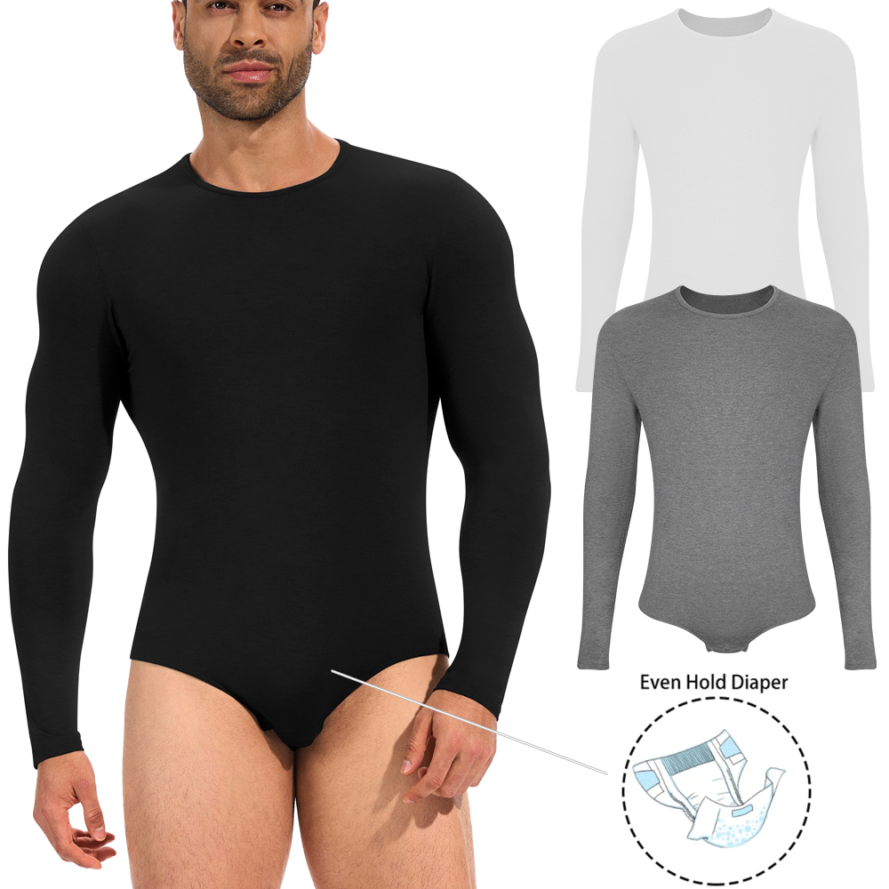 Shapewear Bodysuit Firm - Męski kombinezon modelujący całe ciało z