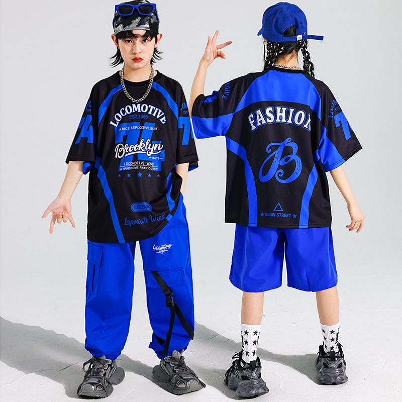 Chłopcy Hip Hop Niebieski T-sh – Boyshort Underwear recenzja i cena