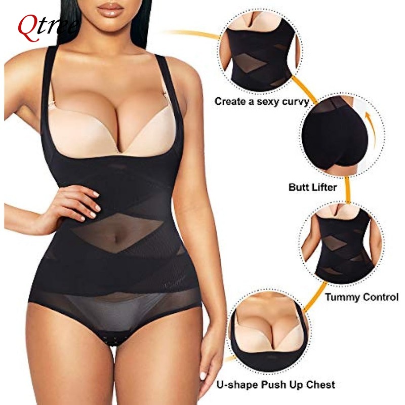 Qtree Fajas Reductoras kobiety – Shapewear Bodysuit Firm recenzja i cena