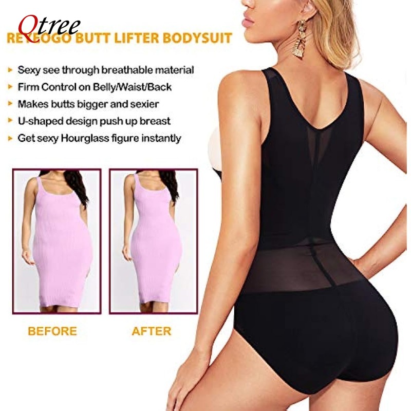 Qtree Fajas Reductoras kobiety – Shapewear Bodysuit Firm recenzja i cena