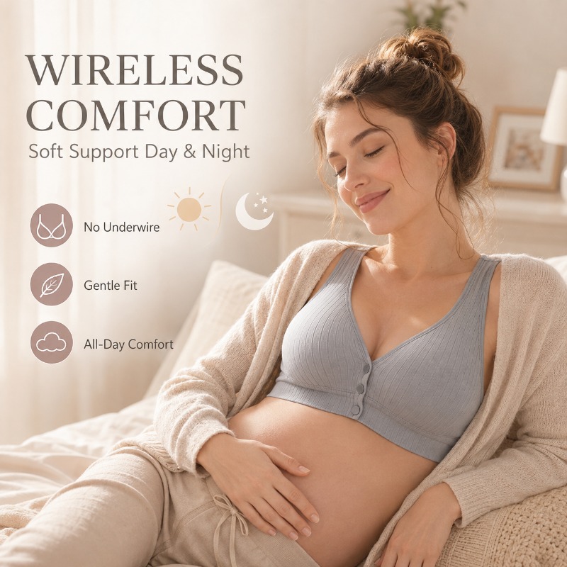 Biustonosz do karmienia dla ko – Nursing Bra Sleep recenzja i cena